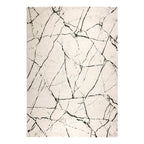Modern Rug - Flash Lines Cream/Black