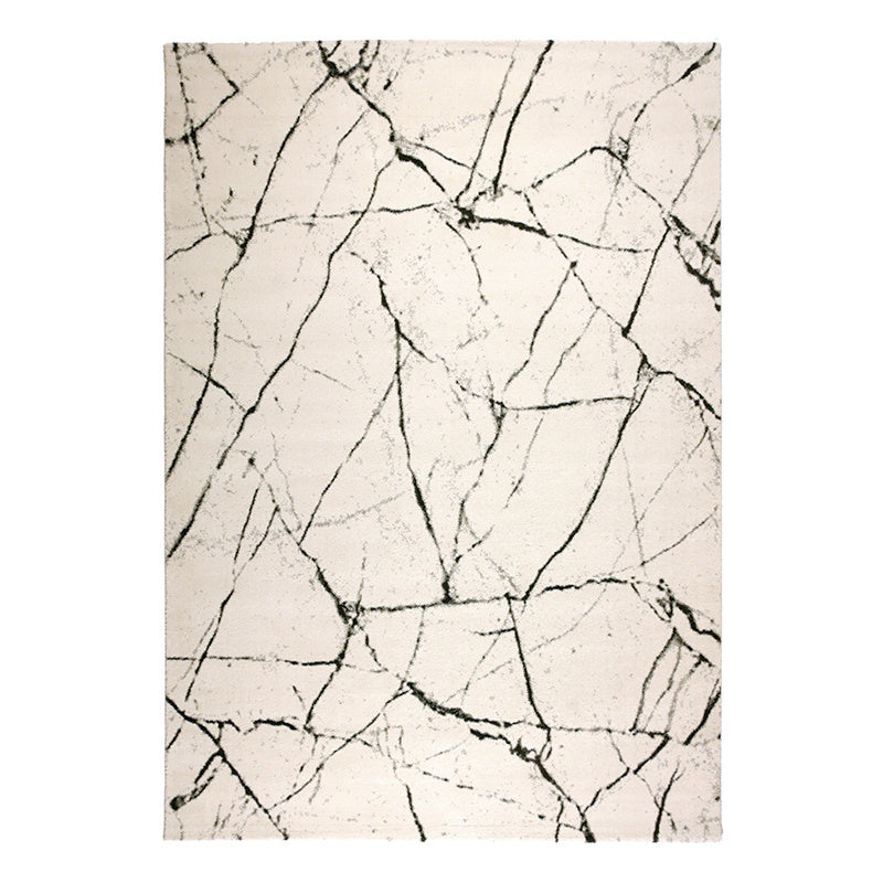 Modern Rug - Flash Lines Cream/Black