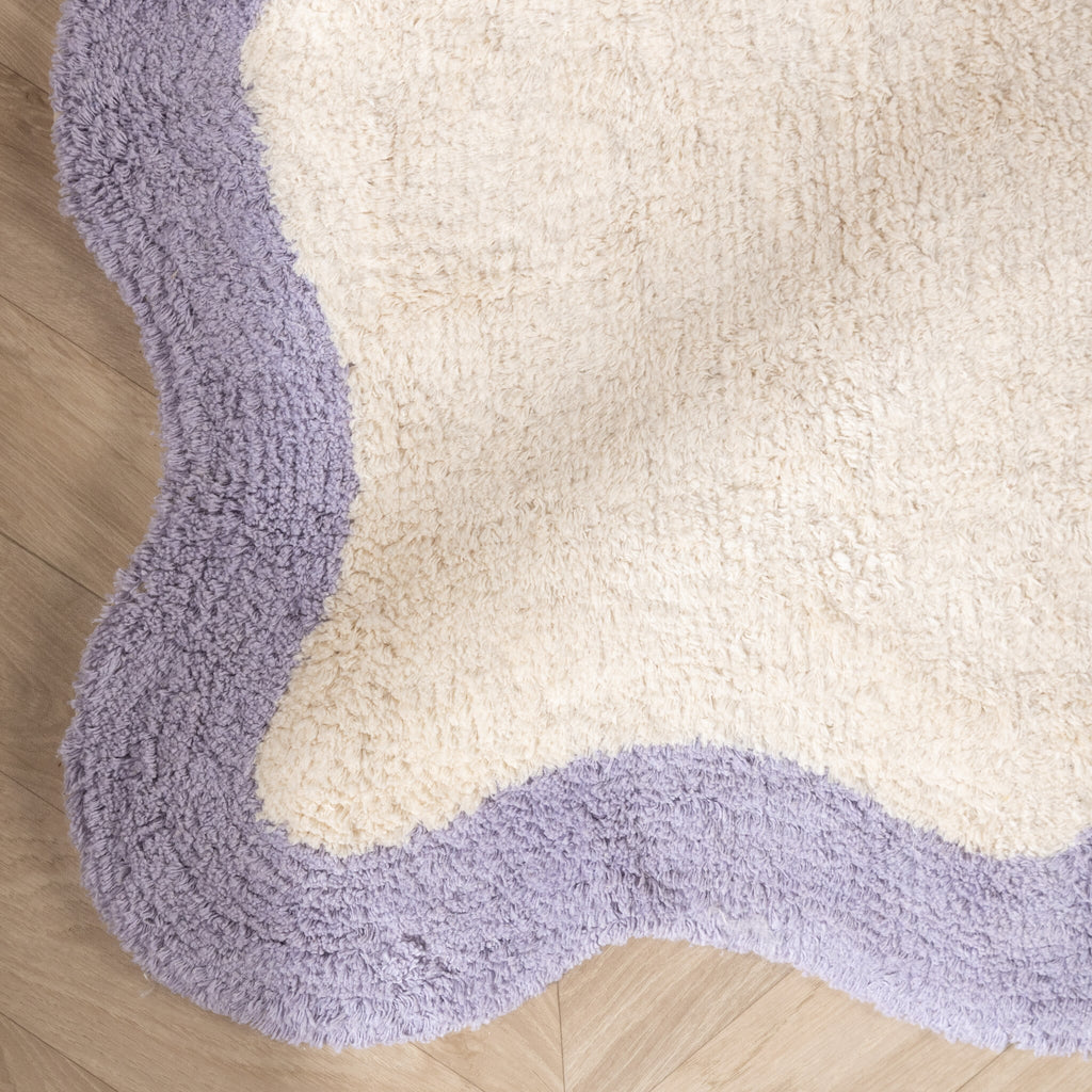 Washable Runner – Hazy Lilac/Cream