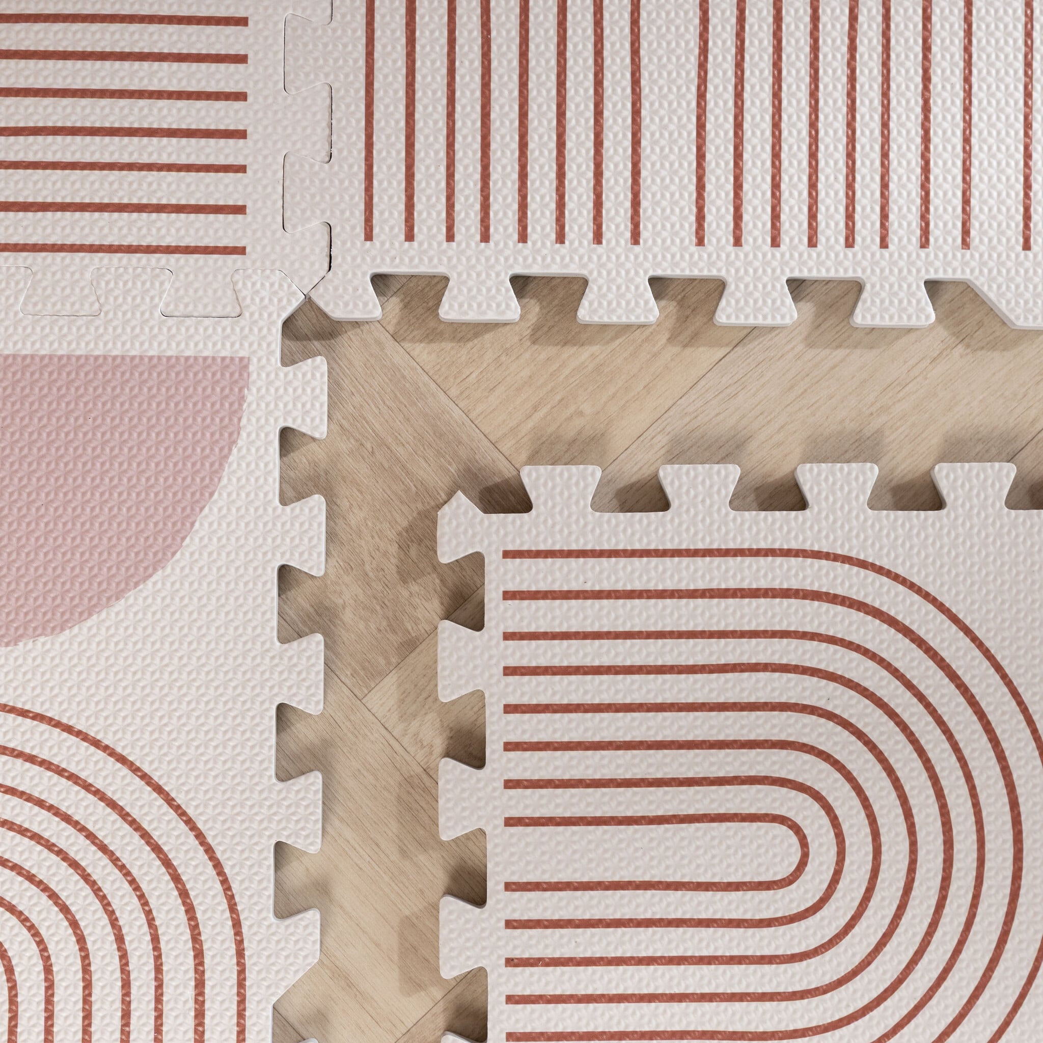 Foam Puzzle Mat - Alfie XL Arches Cream/Multicoloured