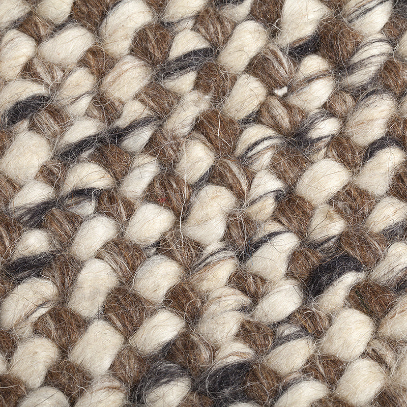 Wool Rug - Lorraine Brown/Cream