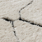 Scandinavian Rug - Yune Stone Cream/Black