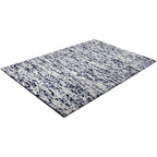 Wool bobble floor rug - Madeleine Black/White