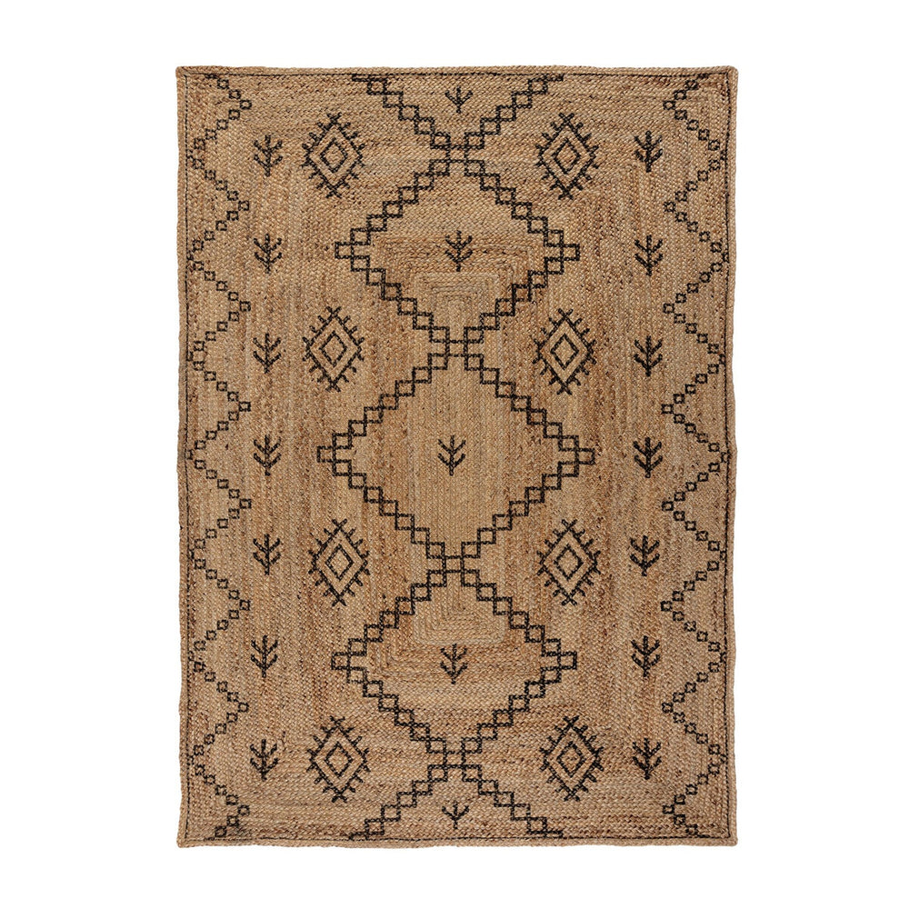Jute floor rug - Rico Natural