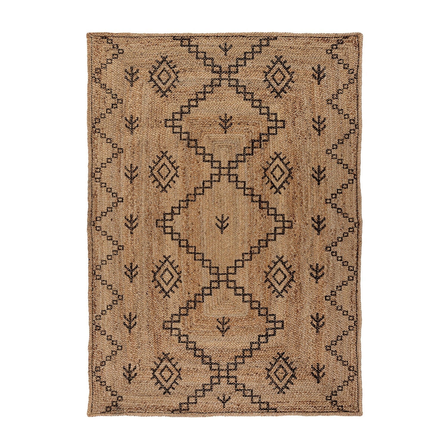 Jute floor rug - Rico Natural