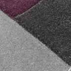 Modern floor rug - Hando Cosmos Purple/Grey