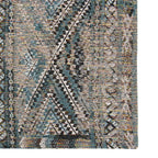 Vintage floor rug - Antiquarian Kilim Blue 9110