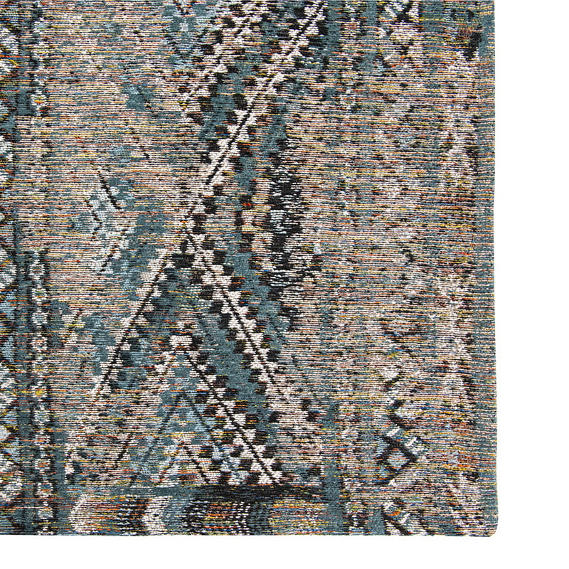 Vintage floor rug - Antiquarian Kilim Blue 9110