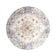Round Vintage Outdoor Rug - Santo Mandala Blue/Grey