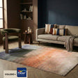 Abstract Rug – Mellow Blue/Terra