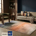 Abstract Rug – Mellow Blue/Terra