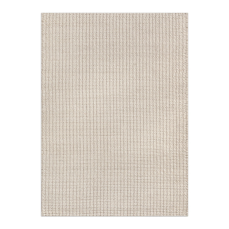 Wool floor rug - Louise White