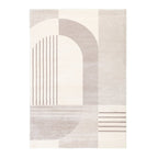 High Pile Rug - Serene Shapes Cream