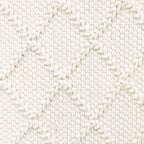 Wool Woven Rug - Knit Cream