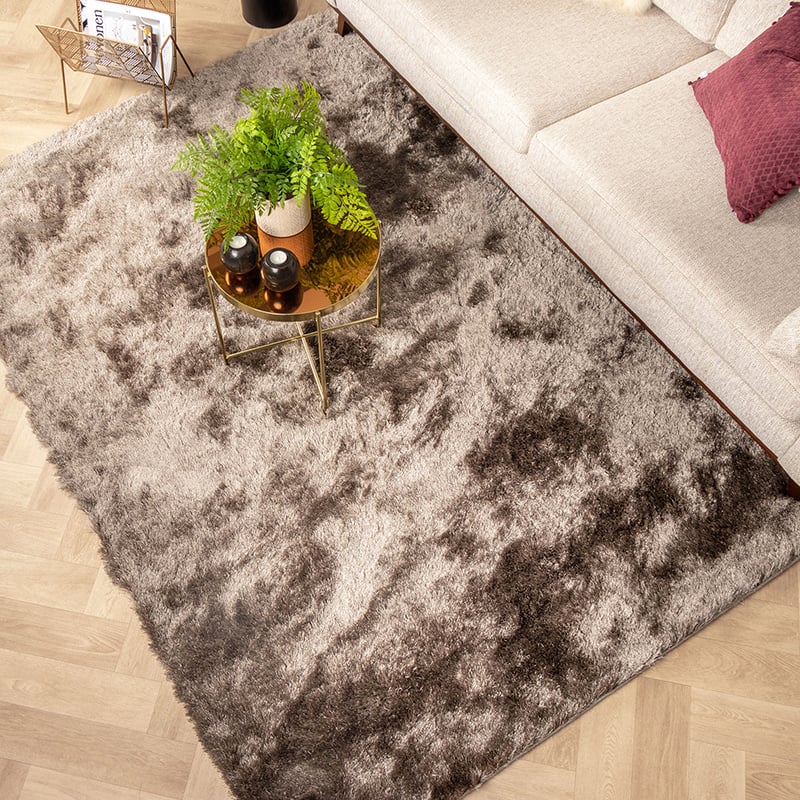 High Pile Rug - Glorious Silver/Grey