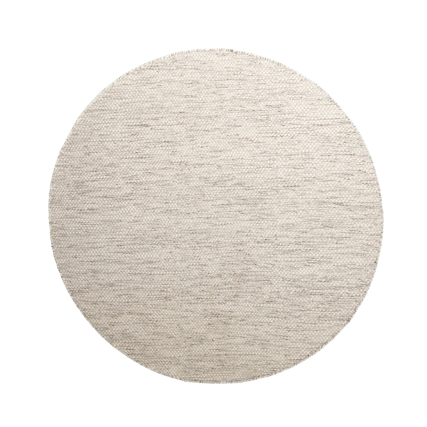 Round Wool Rug - Bliss Beige/Blended
