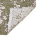 Floral Floor Rug - Sakura Wet Garden 9372