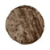 Round High Pile Rug - Glorious Taupe