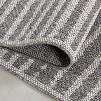 Jute Outdoor Rug - Aruba Square Grey