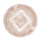 Round Vintage Rug - Admire Taupe
