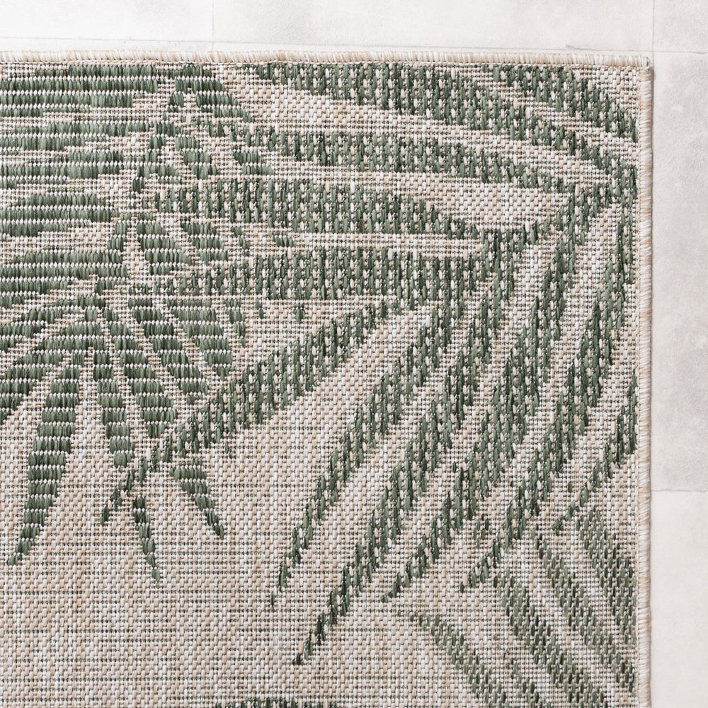 Outdoor Rug - Tiga Edge Green