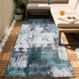 Washable Runner - Domingo Grunge Green/Cream