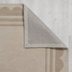 Modern floor rug - Scallo Lois Sand