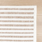 Modern Rug - Nori Curves White/Taupe