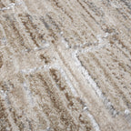 Abstract floor rug - Martino Taupe