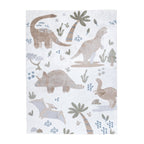 Washable Kids Rug - Mace Dino Cream