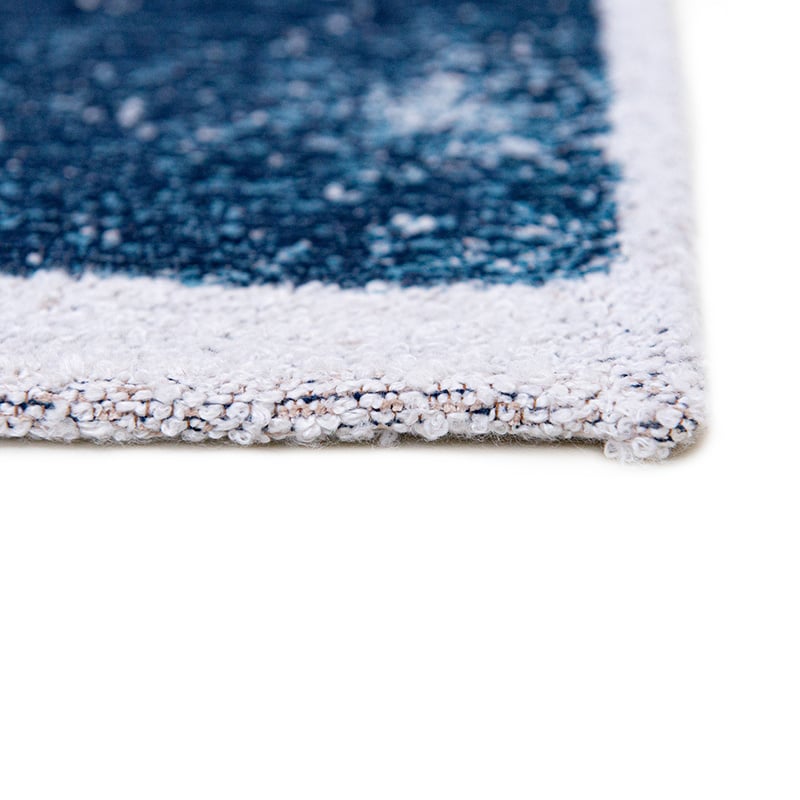 Modern floor rug - Lucia Ice Blue 9355