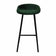 Velvet bar stool - Green