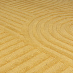 Modern floor rug - Solacio Zen Ochre Yellow