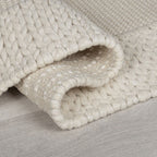 Wool floor rug - Pero Cream