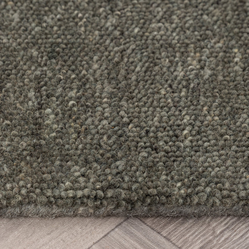 Berber rug - Aicha Pebble Dark Green