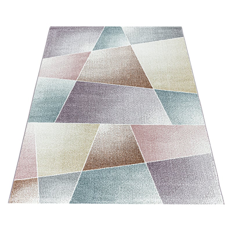 Low-pile floor rug - Smoothly Design Multicolor
