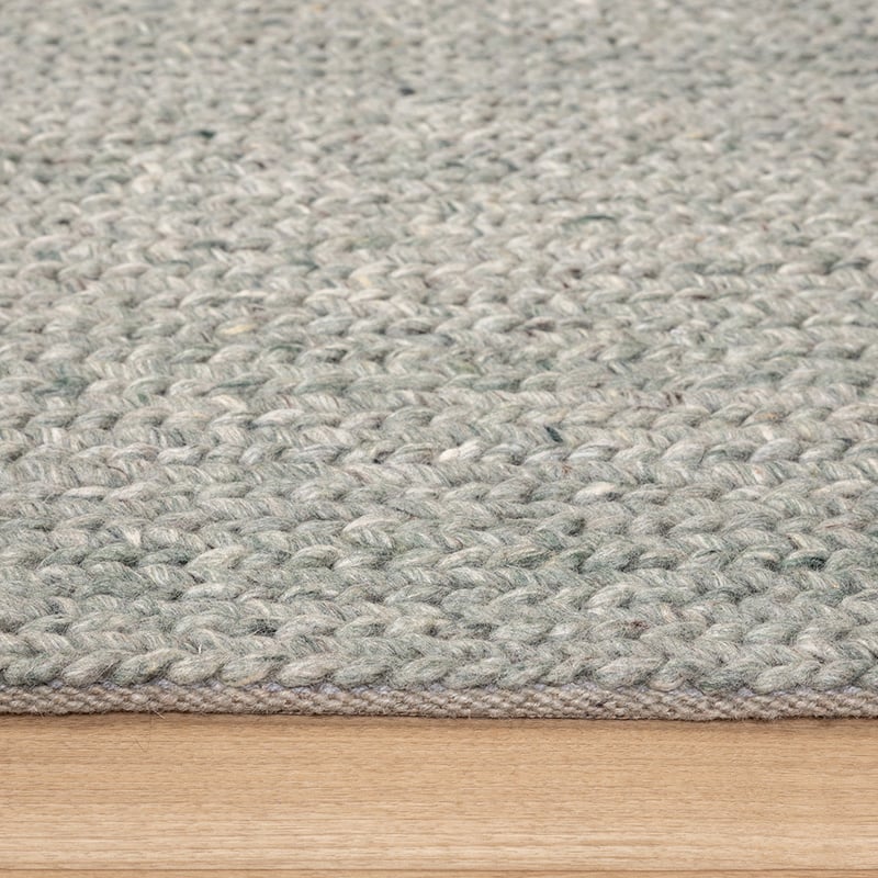 Wool Rug - Twist Green
