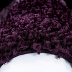 High-Pile Floor Rug - Edge Purple