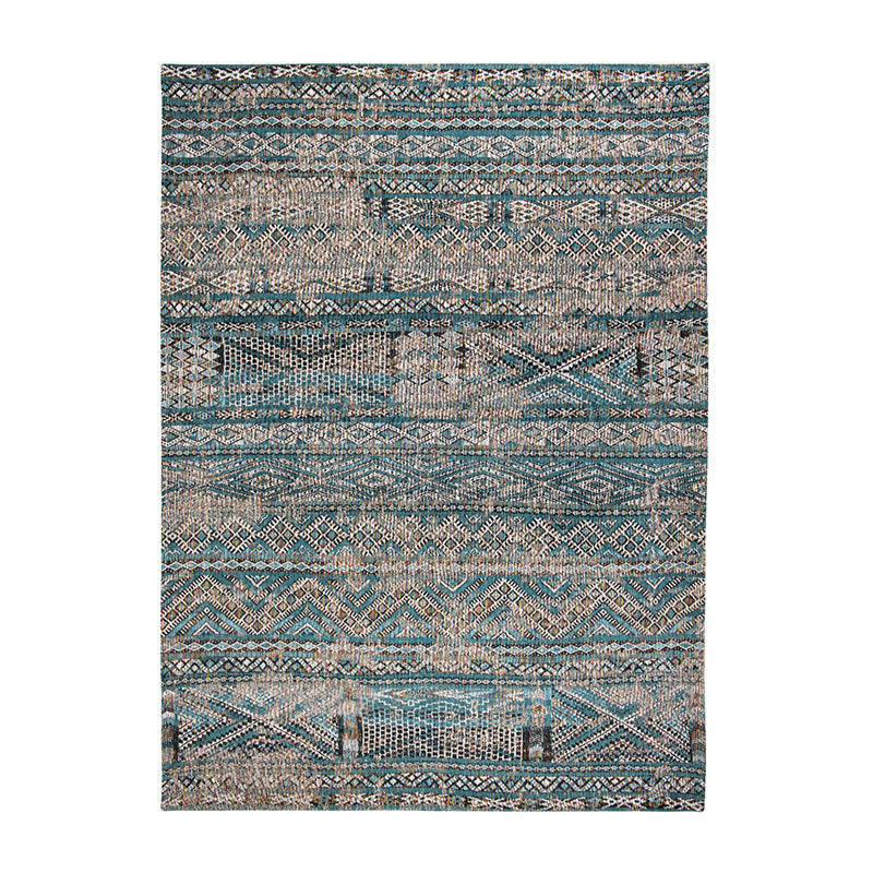 Vintage floor rug - Antiquarian Kilim Blue 9110