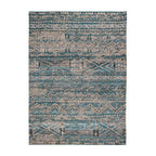 Vintage floor rug - Antiquarian Kilim Blue 9110