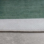 Retro Indoor Outdoor Rug - Pop Lines Green