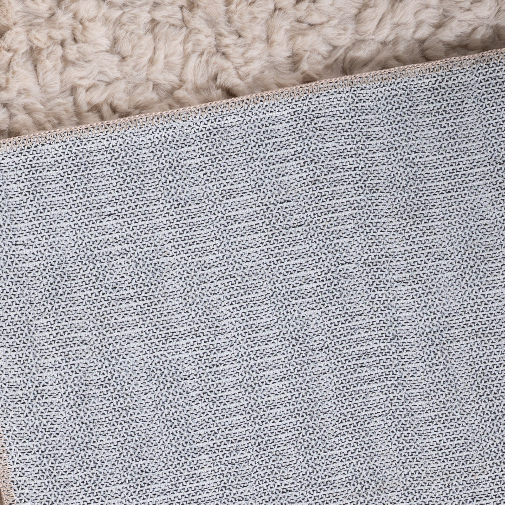 Round Fluffy Rug – Bobby Cream