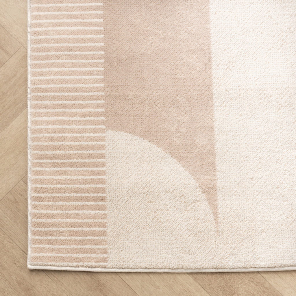 Japandi Rug - Aurora Shapes Beige