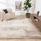 Abstract Rug - Xavier Brush Taupe/Grey