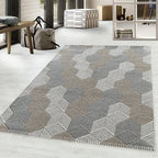 Modern Rug - Regal Pentagon Beige