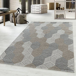 Modern Rug - Regal Pentagon Beige