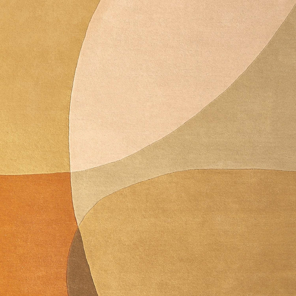 Organic Floor Rug - Shades Gold/Yellow 510