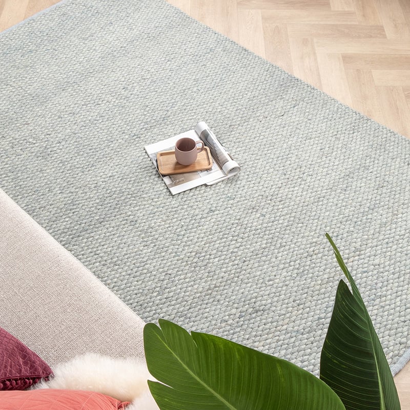 Wool Rug - Brilliant Mint