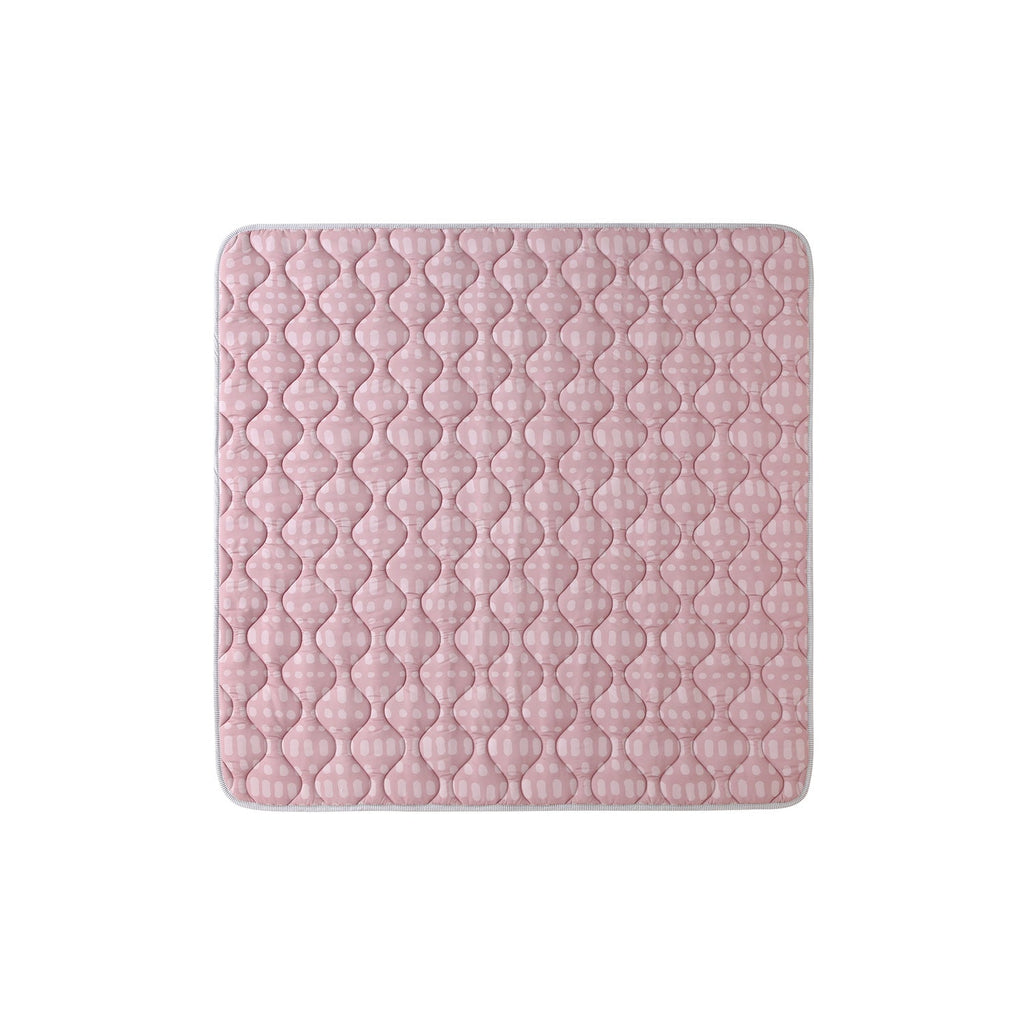 Baby play mat square - Noa Pink
