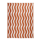 Outdoor Rug - Summer Waves Terracotta